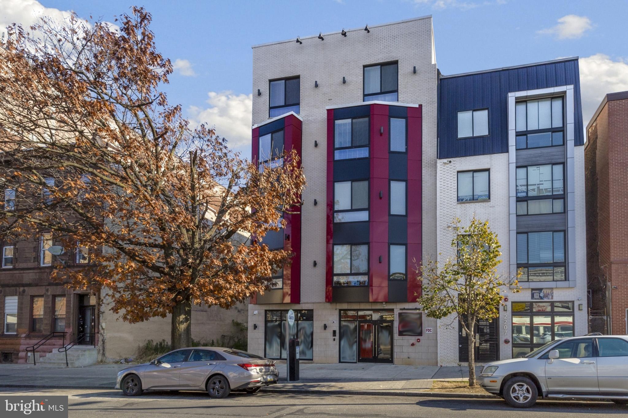 Available Early July | Leasing Special: Only 1st month's rent and security deposit due upfront prior to move-in!
Welcome to your new home at 2209 N Broad St! This professionally managed building offers modern units with high-end finishes including quartz countertops, built-in surround sound, and large windows for plenty of natural light. Enjoy in-suite laundry, walk-in closets, and central A/C to ensure comfort year-round. Unit #401 is a 1 bedroom, 1 bathroom apartment on the fourth floor. 1 parking spot is available for $150/month as of 7/1/25. Conveniently located near Temple University and just steps from ample public transportation including the Broad Street Subway Line servicing Center City and beyond. Nearby 7-Eleven, Fresh Grocer, The Liacouras Center, Starbucks, and the Penrose Rec Center.
Resident Amenities:
Secure Key Fob Entry,
Mail Room with Secure Package Storage,
Shared Roof Deck ,
Thyssenkrupp Elevator,
24 Hour Surveillance Video,
Bicycle Storage,
Storage Units (to be installed).
Lease Terms:
Generally, 1st month, 12th month, and 1 month security deposit due at, or prior to, lease signing. Other terms may be required by Landlord. $55 application fee per applicant. Pets are conditional on owner's approval and may require an additional fee, if accepted. (Generally, $500/dog and $250/cat). Tenants responsible for: electricity, gas (select units only), cable/internet, and a flat water fee ($35/month for 1BR, $60/month for 2BR, $90/month for 3BR). 1 parking spot available for $150/month as of 7/1/25. Landlord Requirements: Applicants to make *3x the rent in monthly gross income*, 2 paystubs, tax return must be submitted with all rental applications, credit history to be considered (i.e. no active collections), no evictions within the past 4 years, and must have a verifiable rental history with on-time rental payments. Exceptions to this criteria may exist under the law and will be considered. Please note: photos & video tour may be from a similar unit within the building; exact layouts & finishes may vary.