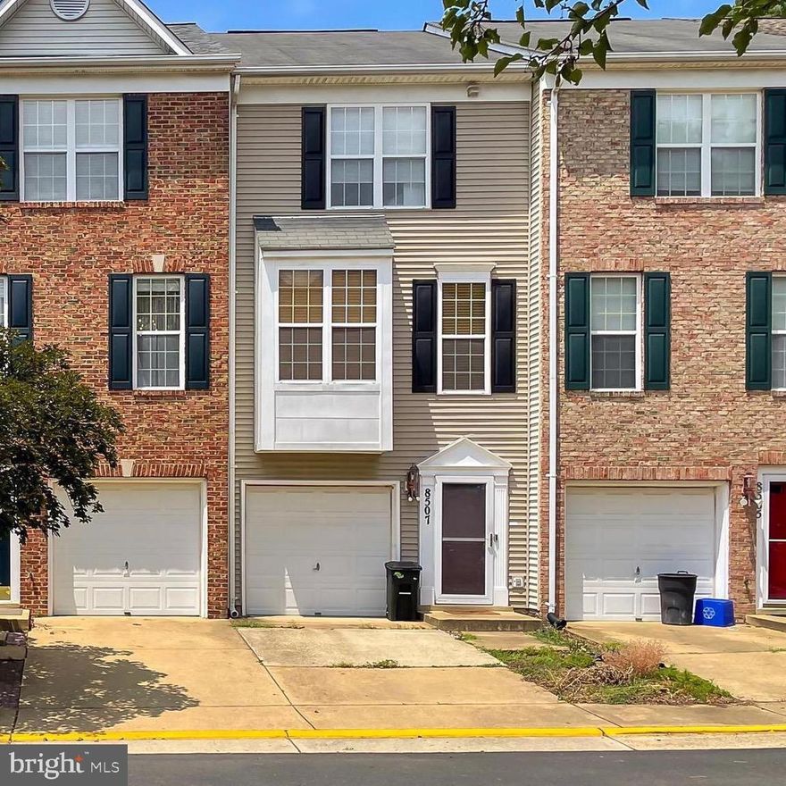 Welcome home to this beautifully updated, move-in ready townhouse! With three finished levels, this home features two spacious bedrooms upstairs and a private third room on the lower level—perfect for guest room, an office, or a cozy retreat. Offering three full baths and a half bath, this home has been freshly painted and upgraded flooring throughout. The bright and modern kitchen shines with sleek granite countertops and newer appliances.

Step outside to enjoy a private, fully fenced backyard with both a deck and a patio—ideal for relaxing or entertaining! The oversized one-car garage provides extra storage, plus the driveway accommodates two more cars. Conveniently located near Route 1, you’ll have easy access to fantastic shopping, dining, and major commuter routes. With guest parking available and effortless commutes to Fort Belvoir, Old Town, and DC, this home truly has it all!
