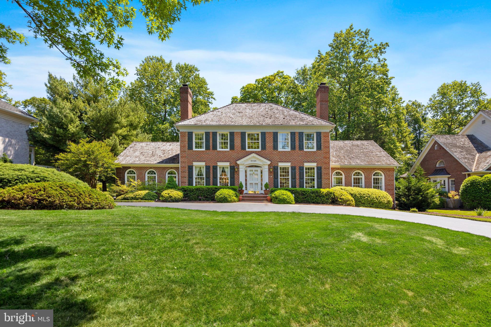 Meticulously renovated brick colonial style home located in the desirable Avenel community at the end of a prime cul-de-sac that overlooks Potomac TPC Avenel Golf Course and adjoins Rock Run Park. This gorgeous, light filled property offers outstanding features and a warm and inviting feel. The owners just completed over $300K in improvements including remodeled and upgraded gourmet kitchen, new primary bath with high-end finishes, upgraded secondary full bathrooms, remodeled powder room, refinished and added hardwood flooring, new light fixtures, remodeled and expanded laundry/mudroom with custom built-ins, professionally painted interior, and new high-quality door knobs. The home features approximately 5,500 square feet of luxury living space on three levels, enjoys two primary bedroom suites, three-car side-entry garage, expansive deck with awesome views, circular driveway, and nearly a one-half acre lot. Within the prestigious community of Avenel you will find the outstanding 18-hole TPC golf course, three swimming pools, club house/party room, six tennis courts, a privately operated Equestrian Center of horse stables and riding facilities, and county-owned Avenel Park offering a wide selection of recreational opportunities, including three soccer fields, three tennis courts, a basketball court, playground, baseball diamond, three-mile jogging and bike trail. The home is ideally located within minutes of Potomac Village with shopping and restaurants, the C&O Canal and surrounding parks, excellent public and private schools, I495, and so much more! This truly exceptional home in a choice location is your dream come true!