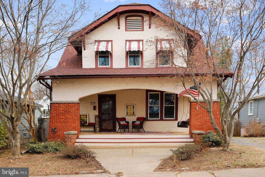 *Open House for 3/6/2022 has been cancelled.* If you have been waiting for a beautifully maintained and updated 1920s era home that is just blocks from restaurants, shopping and a park, your wait is over! This craftsman style home boasts a wide front porch (complete with swing) that invites you to sit down to enjoy all that small town living has to offer. The home’s welcoming entry features gorgeous woodwork that sets the stage for this charming home. Through the glass-paned wood doors that allow the entry to be separated from the rest of the home, are hardwood floors, solid wood doors, wide mouldings, built-in display and desk space in the large formal dining room and more built-in display space in the family room. The formal dining room and living room share crown moulding and double doors that let you separate the space or keep it wide open. Just off the living room is a full bath to complement the half-bath in the hall, giving you the option of using the living room as a convenient guest space when needed. The kitchen features stainless steel appliances, granite countertops, a stunning wood ceiling with recessed lighting, and a breakfast bar that connects it to the family room. Double doors from the family room open onto the wide screened porch with a swinging bed, the perfect spot to enjoy the view of the private backyard full of fruit trees, perennials, and a chicken coop.  (The chickens can convey!) Upstairs are 3 good sized bedrooms with nice closets, and the same gorgeous wood floors as the main level. A second full bath features a coveted clawfoot tub. Access to the attic is by way of stairs in one of the two front bedroom closets. Keeping the character of the original home in mind, the home has many modern updates including energy efficient double hung windows, a recently replaced roof, updated electrical, and updated plumbing.  Both the front and back porches are clad in easy to maintain composite decking. The basement has access to the backyard by way of covered walk-up stairs, laundry hook-up, a partially finished room and lots of storage. The only thing left to do is to become the new owner and spend your days relaxing in your new home.