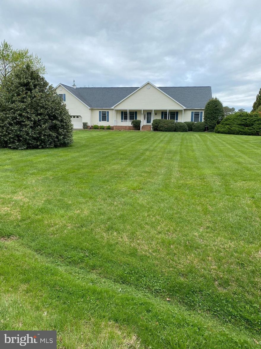 MAJOR PRICE REDUCTION  Lovely waterfront home between Easton  and St. Michaels (Royal Oak).  Fantastic waterfront views. Nestled along the peaceful shores of Edge Creek.   Fantastic Winter and summer sunsets.  This beautifully maintained waterfront property offers timeless  charm and unmatched tranquility.    Due west exposure with fantastic sunsets both winter an summer.  Long private pier with boat lift.  Home is heated/cooled by geothermal system.  Home could be used as a vacation rental.  Seller believes there is room for a pool.