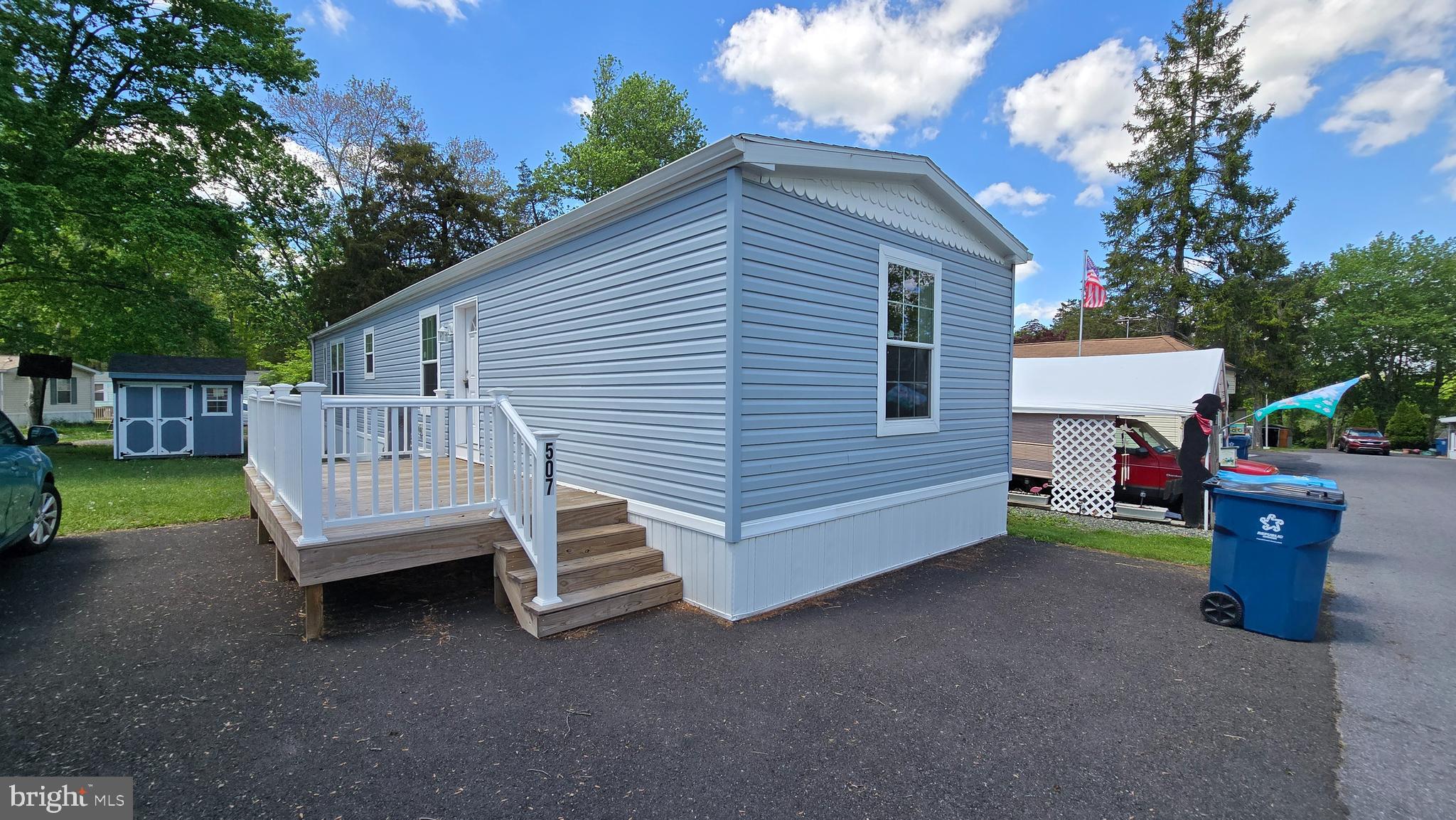 Move right into this beautifully maintained 2-bedroom, 2-bathroom home in the quiet and convenient Green Hill Mobile Home Park. Featuring off-street parking, a spacious deck, and a handy shed for extra storage, this home is ready for you. Enjoy nearby Green Lane Park with its scenic walking trails just minutes away. Nothing to do but move in and enjoy!