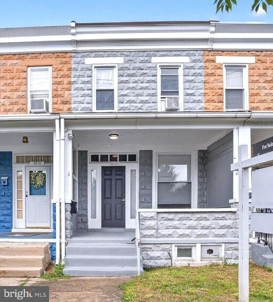 Welcome to 3808 6th Street, a beautifully renovated home in the heart of Baltimore. This property has been fully updated from top to bottom, offering the perfect blend of modern style and everyday functionality.
Step inside to find a bright, open layout with fresh flooring, recessed lighting, and neutral paint throughout. The gourmet kitchen is the star of the home, featuring granite countertops, stainless steel appliances, a custom tile backsplash, and a spacious island that makes cooking and entertaining a breeze.
With 4 bedrooms and 2 full bathrooms, there’s plenty of space for family, guests, or even a home office. The bathrooms have been fully remodeled with sleek tile work, updated fixtures, and a spa-like feel. The fully finished basement adds additional living space—perfect for a media room, gym, or recreation area.
Outside, enjoy a private yard that’s great for gatherings or relaxation.  
Seller will pay 10k towards heating and cooling system!!
Conveniently located near schools, shopping, dining, and commuter routes, this home checks all the boxes for both comfort and convenience. This is a turn-key home ready for its new owners. Don’t miss the opportunity—schedule your private showing today!