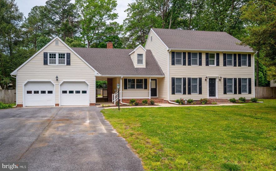 Almost 3/4 acre of land for this beautifully renovated home. Open floor plan between kitchen and family room. Kitchen has new soft close cabinets with quartz counters, new stove, microwave, dishwasher and country sink.   The office/playroom has picture frame molding and three bright windows.  A sunroom adjoins the back deck. Living room, dining room and new full bath and laundry complete the downstairs.  All new flooring  and freshly painted are some of the updates. All upstairs bathrooms have  new cabinets, counters, showers and or shower/tubs. Upstairs primary bedroom has an adjoining office and a bonus room. All bedrooms and a few other rooms have ceiling fans. Plenty of storage with the walk up attic, bonus room eves, outside shed and the 2 car garage with cabinets on three sides.  Enjoy your backyard on your large deck with a rear fence.