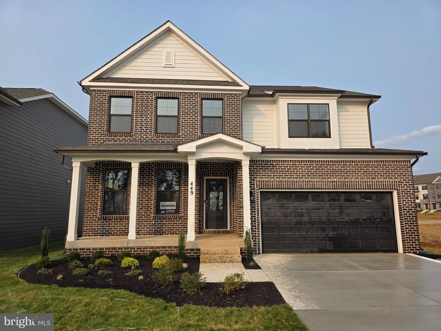 Quick Move-In! Stunning Hampshire Plan – Renn Quarter’s Largest Home 
Discover the perfect blend of historic charm and modern luxury in this breathtaking Hampshire Plan at Renn Quarter, Downtown Frederick’s premier new-home community. Just minutes from pedestrian-friendly streets, shops, restaurants, and scenic wineries, this location consistently ranks among the Top 10 Places to Live in the U.S. and one of America’s most dog-friendly cities.
Inside the Home:
Main Level: Luxury plank floors lead to an entertainer’s dream kitchen with stainless steel appliances, built-in wall oven, quartz countertops, and a designer herringbone backsplash.
Owner’s Suite: A private retreat with a sitting area, spa-like bath with soaking tub and dual vanities, and an oversized walk-in closet with laundry access.
Upper Level: Two bedrooms plus a spacious loft.
Finished Basement: Bright rec room, full guest suite, and walk-up exit.
Located in Frederick’s newest amenity-filled community, this home is move-in ready and truly unforgettable. Schedule your tour today and ask about our limited-time incentives!