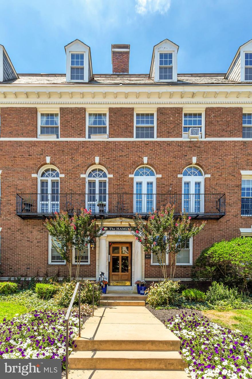 Welcome home to 'The Hamlyn' in the Gorgeous Tuscany Canterbury neighborhood! This beautiful first floor condo features three large bedrooms, 2 full baths, hardwood floors throughout, and full-size laundry hook-up.  Enter on the 1st floor making trips in and out convenient. Assigned parking guarantees stress-free travels home. Heat and water included in condo fee. Oversized windows let in plenty of natural light! Well within walking distance to Hopkins, Union Memorial, shopping, and restaurants. Schedule your private showing today!