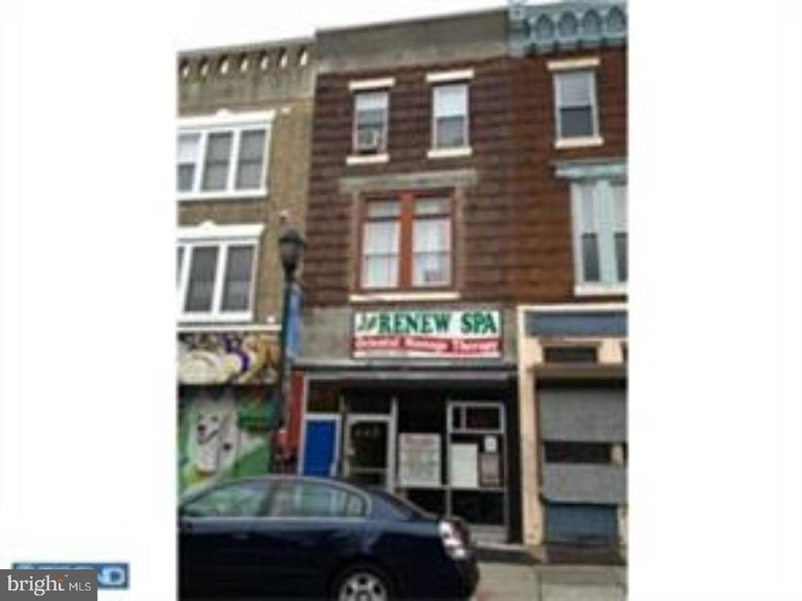 1 Fl  C2 zoning property for currently vacant. 2 FL is a 2 bedroom apartment with long term tenant. The lease is currently month to month at $1250 a month. The 3FL is a 2 Bedroom apartment also with a long term tenant month to month rent at $1500.