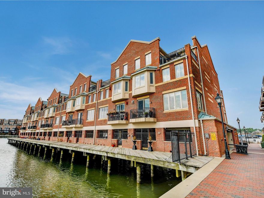 Gorgeous Waterfront Living! Gated, garage, & deeded 2 car parking spots right next to your door, outside storage unit, walk right up to your living room and bbq right off your patio. Breakfast bar in kitchen and space off the living room for a dining room table. While you're cooking on the viking, look out into the harbor! Then go up to the next level for separate laundry with a central vac system. Huge bedroom, have a desk to work and look out into the harbor. Also features a large walk in closet and bathroom. Walk up to 3rd level, turn into a gym, office space or another bedroom. Sliding glass doors to deck with a retractable awning. Speaker System throughout. Schedule your private showing today!