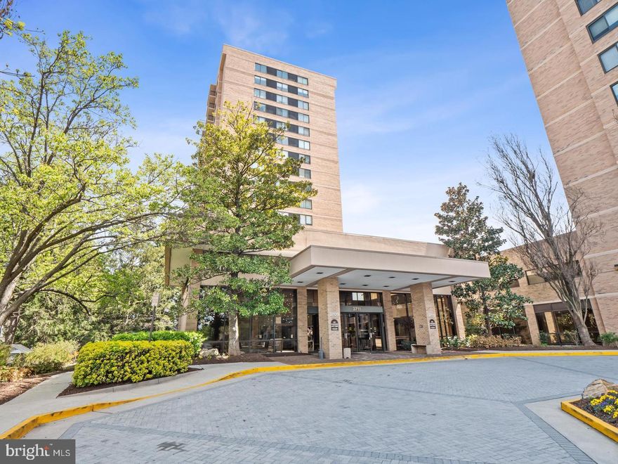 REGISTER YOUR CAR AT FRONT DESK, LOCK BOX ON UNIT DOOR. UNIT CONVEYS WITH 1 ASSIGNED GARAGE SPACE (#P337E) LOCATED DIRECTLY ACROSS FROM PASS-THROUGH ON MAIN HALL LEVEL, AND 1 OUTSIDE ASSIGNED SPACE (#PK90E) LOCATED OUTSIDE TO LEFT OF GARAGE ENTRANCE)  Corner Unit On The Sunny Side Of The Building Boasting 1373 Finished Sqr Ft. Eat-In Kitchen, Double Master Bth Vanities W/ 2 Closets, & Spacious Balcony.  Granite Counter, Stainless Steel Appliances, Fixtures, Disposal, Ceramic Flooring. Bathroom Vanities, .  HVAC (Dec 2018). Condo Fee Includes Water/Sewer/Trash/Recycling/Basic Cable, Extra Storage, 24-Hr Front Desk, In-House Maintenance, 2 Exercise Rooms, Sauna, Outdoor Pool, Billiard, Game & Party Rooms & More. Bus Stop at Building Entrance, Minutes to Shopping, Restaurants, Easy Access to DC, Pentagon, National Airport & Coming Amazon Facility.