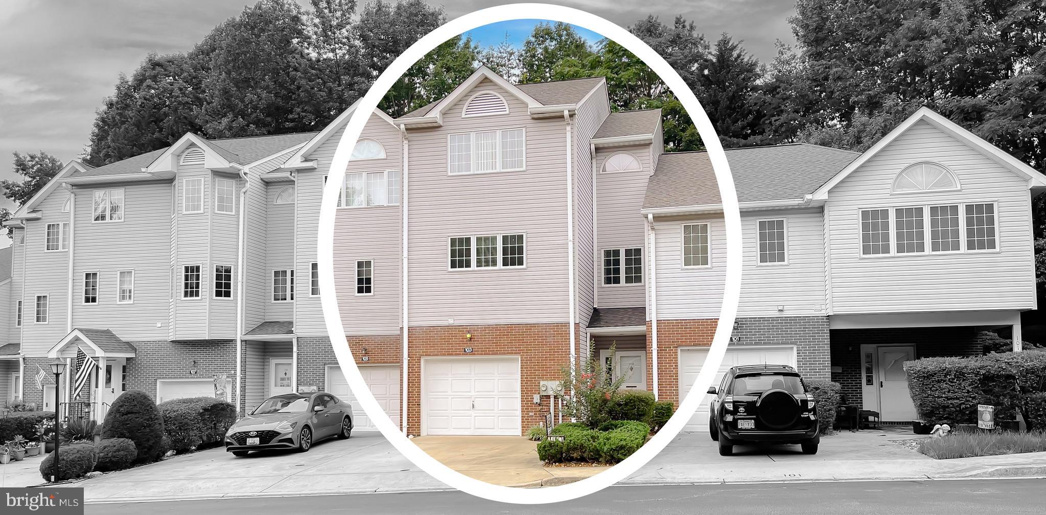 Enjoy the Convenience of living in Mid-Calvert County from this small Community in Prince Frederick.
The kitchen is sunny and bright with loads of cabinets and counters. in addition you will love the Eating island. The two master bedrooms with full baths will be to the delight of your guests. The finished lower level may be used as an office or even an occasional bedroom since it has a full bath. The second and third level stairwell landings are extra large with room for a computer stand, a table, or a reading area - you'll figure it out and make it yours. The living room comes with great entertainment equipment, or not, your choice. Something you seldom see anymore is a Central Vacuum System, you will really appreciate that convenience. There is a community Gazebo for use by Unit owners. If you have been thinking of " Downsizing", take a look at this one, it has so much more storage than most condos or townhomes. Make an appointment today.