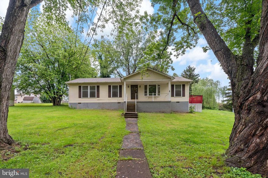 Charming ranch-style home offering 3 bedrooms and 2 full baths, all on a well-sized .46-acre lot, situated on end of road with mature shade trees for added privacy and comfort. Relax on the welcoming front porch and enjoy the peaceful surroundings. This home is in good condition and provides comfortable, one-level living in a serene setting—perfect for those seeking simplicity and convenience. Don't miss your chance to make this lovely home yours!