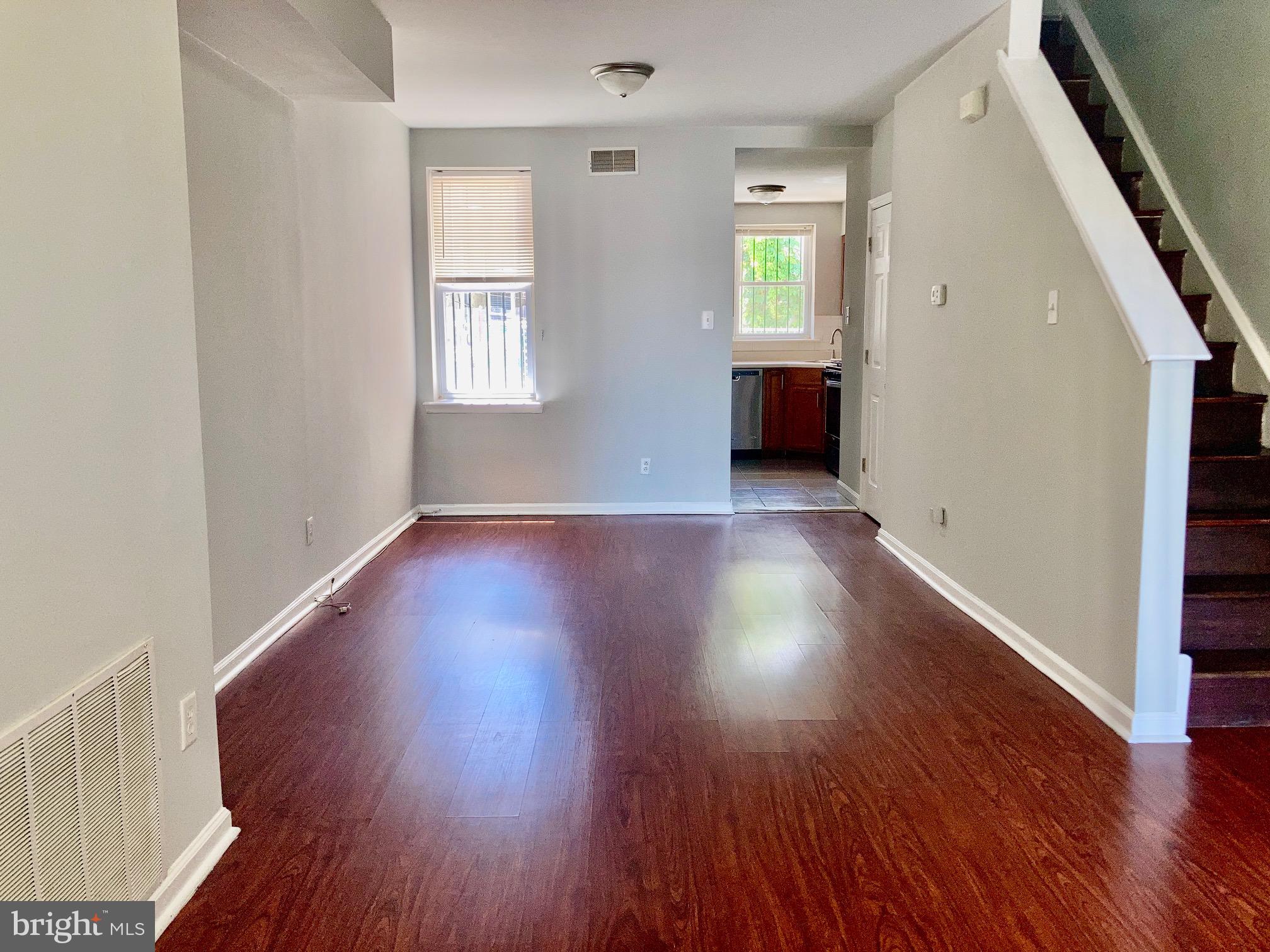 5258 Hazel Avenue is a renovated Philadelphia classic three bedroom/one bath home in Cedar Park. The features of this house are hardwood floors, a front porch, rear yard and a basement. Other amenities include central air conditioning/heat, washer/dryer, dishwasher, built-in-microwave, garbage disposal and a gas stove. This 1200 square foot home is just a few minutes walk to the commercial thoroughfare of Baltimore Avenue, Dock Street Brewing Company, Booker's, Toast Cafe and Malcolm X Park. Nearby SEPTA routes, offer easy access to anywhere. Pets are welcome with a 300 refundable pet deposit. Tenants pay gas, water and electricity.