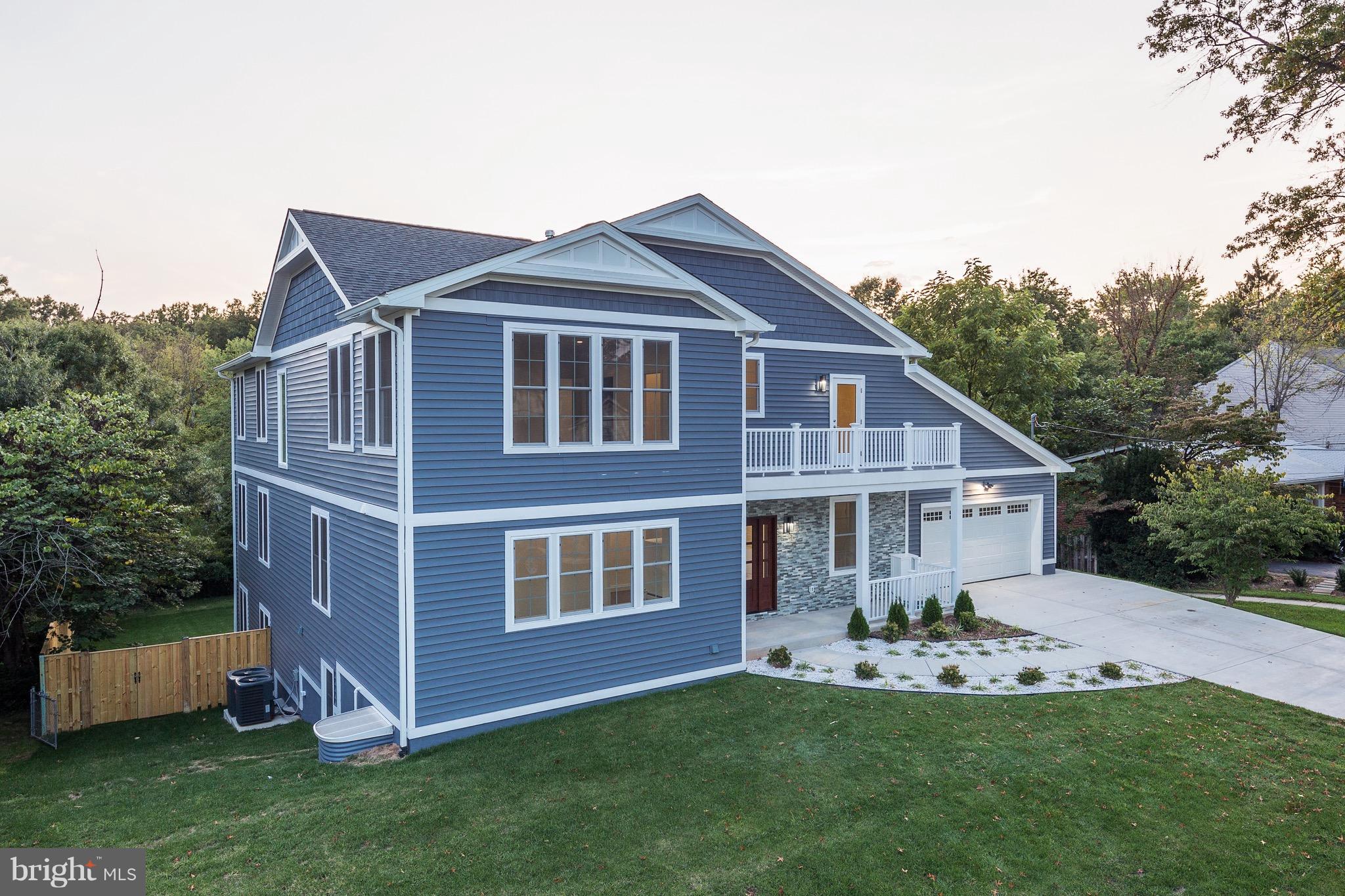 New construction custom house minutes from Churchill HS! FULL OF WINDOWS AND LIGHT. Hardwood floors only, high ceilings, in-ceiling speakers, 2x fireplaces etc. Fenced backyard accessed from fully finished walk/out basement featuring 6th bedroom and 5th full bath. This is a must see! Don't miss. Tax record doesn't reflect current value. Owner is a licensee.