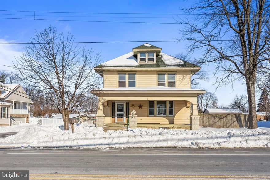 Classic and spacious home featuring large well-lit living room and separate dining room great for family events or entertaining friends. Remodeled kitchen with ample counter space and pantry with lots of storage space adds to this charming home.  A laundry room and full bath finish off the first floor nicely. Just outside the laundry room sits a nice sized deck with a fenced in yard that is a perfect spot for kids and pets. Upstairs features 3 bedrooms and a full bath, all with good size and wood floors. One level up is a must-see refinished attic featuring wood walls and ceiling with potential to be an additional family room or possible bedroom. It is absolutely stunning. The basement offers a fitness area and or craft area with plenty of space for storage as well. Off street detached garage sports a brand-new roof. Current owner has done many upgrades including roof and gutters. This home is located close to the Hershey Medical Center as well as many local amenities and eateries and of course the very desirable Palmyra Area School District. Don't miss out on this charming home and schedule your showing today!