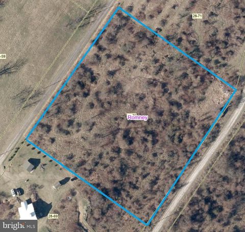 Vacant Land For Sale - 2733 High Apple Mountain Road<br/> ROMNEY, WV 26757