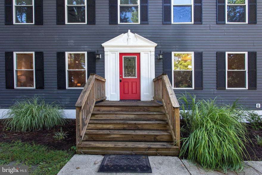 STEP INTO YOUR NEW HOME...beautifully maintained move-in ready 4-bedroom, 2.5-bath...private 1-acre lot...NO HOA, public water and sewer.  Open, airy and bright main level with LR, FR, eat-in Kit, DR, laundry/mudroom with washer and dryer, and 1/2 BTH. French doors out to deck and private flat leveled backyard. 4 BRDMs upstairs and 2 BTHs, including BTH in primary BDRM. Ex-large detached 3-car garage (864 sqft)  for parking, workshop and extra storage. Lots of outdoor space in the front and back yard for family fun and entertainment. Close to Solomons Island shops and restaurants. Run, bike or walk to Ruddy Duck Brewery & Grill, Annmarie Sculpture Garden & Art Center, Solomons Town Center Park and Solomons Town Center. Don't wait..see it today!