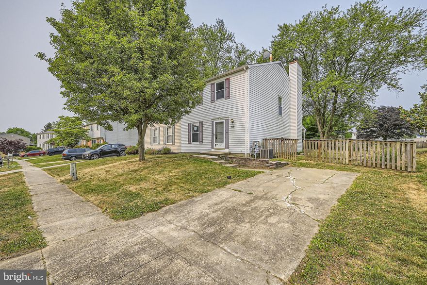 *** water infiltration issues in the basement*** cash or renovation type financing requested. Townhome in Joppatowne with 3 Bedrooms and 2.5 Baths.  Home Features a Main Level with Eat in Kitchen,  Half Bath, and  Living Room with Slider to Rear Patio and Backyard.  Upper Level Features Primary Bedroom with Dressing Area and Full Bath, Two Additional Bedrooms, and another Full Bath for a Total of 3 Bedrooms and 2 Full Baths.  Lower Level is Partially Finished.   Spacious Backyard with Covered Patio and Shed would make a Great Outdoor Living Space.  Off Street Parking and Fenced Backyard. Property Sold As-is.