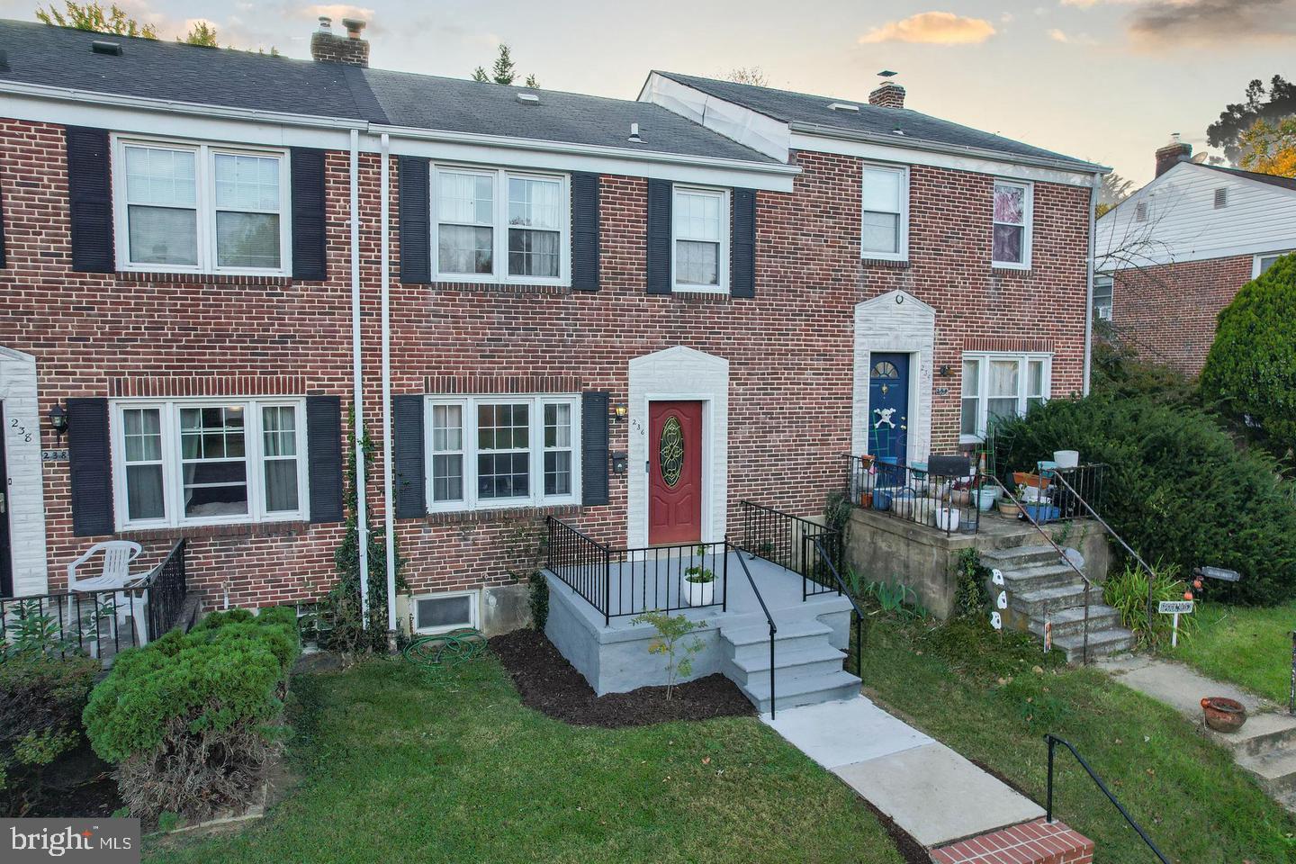 Welcome home to this great townhome, including 2 parking places on the pad in the rear of the home--a rare amenity in this neighborhood. This home features 3 bedrooms, 2 full updated baths. The HVAC & water heater was installed in 2017. The kitchen with granite counters, stainless steel appliances, breakfast bar, backsplash & beautiful cabinets, was renovated in 2017. The microwave is brand new--just installed in Oct 2024. The kitchen also features a pass through opening into the dining room. There are wood floors throughout the home. Also recessed lighting in several rooms. The basement is fully finished as a bonus family room. There is a convenient walkout to the backyard from the basement. The backyard features a covered porch. A smart thermostat also comes with the home for your convenience. Come check it out along with the restaurants, shops & parks that Catonsville has to offer. This home currently is currently districted for Baltimore County schools, not Baltimore City, as some real estate sites list. Westowne Elementary, Arbutus Middle and Catonsville High schools. Feel free to verify with Baltimore County Public Schools. Life is Great in 21228!