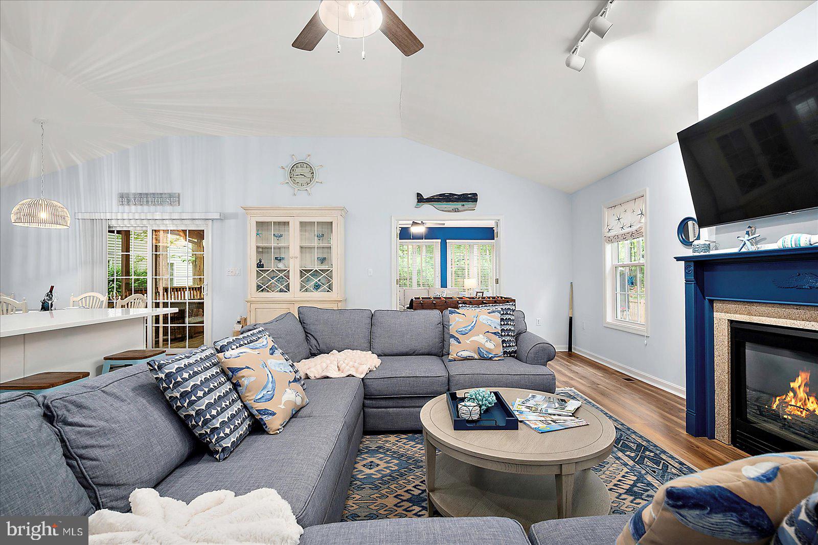 Your piece of paradies awaits you. Welcome to this beautiful, 3-bedroom, 2-bathroom home in tranquil Ocean Pines! With great curb-appeal, the front entrance offers a ramp, making for ease-of-access for all. Once inside, the LVP floors provide a walkway to show off the home, where upgrades lie throughout, from the full hall-bath serving the 2nd and 3rd bedrooms, to the large, primary bedroom and ensuite bath. On the other side of the house, the stately fireplace and living room flows seamlessly into the dining area and gourmet kitchen, complete with stainless-steel appliances and a breakfast bar on the other side. Also connected to the kitchen is the laundry room, with ample space and a large, stainless-steel sink. Past the living room is the spacious sun-room, with French doors that can section off to make for an additional living area or office. From there and the dining area, sliding-glass doors gain entry into the screened-in porch, ideal for a morning or evening beverage and listening to the sounds of nature, while being shielded from the elements. Located just beyond the porch, the grand backyard boasts myriad space to take the entertainment outside or for family fun, and with it being entirely fenced-in, it's ideal for children and pets.
And if all that weren't enough, the aforementioned Ocean Pines community offers loads of activities to become involved in, like tennis leagues, golf memberships, pool access, and socializing at the Yacht and Beach Clubs!
Don't hesitate on this fantastic opportunity to own this beautiful home in a lovely community!
Furnishings negotiable outside the sale of the home.
Settlement must take place on or after 9/1/25. Inspections and appraisal have been completed. Submit your offer today for this beautifully updated home.