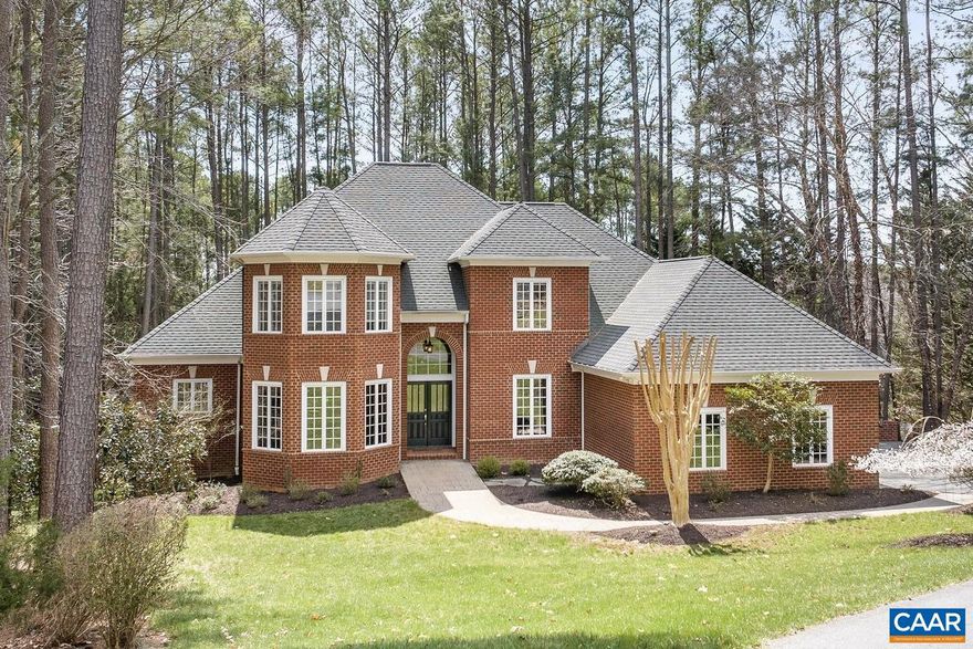 Nestled in a private cul-de-sac within the prestigious Glenmore Country Club community, this elegant all brick home offers an exceptional combination of privacy and luxury. The spacious, open floor plan is perfect for entertaining and includes a main-floor primary suite, a vaulted formal living room, and a gourmet kitchen. The upper level features three generously sized bedrooms, each with an en-suite bath, and brand new carpet throughout. Step out onto the screened porch, accessible from both the kitchen and primary suite, which overlooks a tranquil backyard with a charming brick terrace?ideal for outdoor living. The terrace level is equally impressive, featuring an expansive great room with stone fireplace and a full in-law suite with a massive bedroom, full bathroom, walk-in closet, and kitchen. Additional highlights include a 3-car garage with ample space for a golf cart and plenty of storage. Conveniently located just minutes from the clubhouse, golf course, tennis courts, and pool, this home truly offers the best of country club living. Additionally, this home qualifies for a 25% discount on the initiation fee to the Club at Glenmore if you join within 30 days of closing.,Cherry Cabinets,Granite Counter,Fireplace in Family Room,Fireplace in Great Room