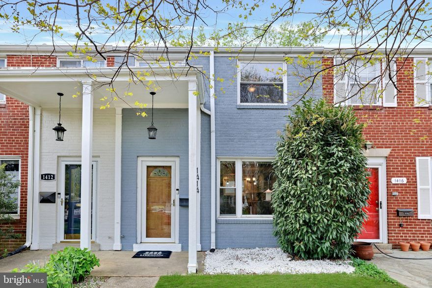 Discover this charming retreat—a delightful condo alternative offering 3 bedrooms and 2 bathrooms. Just steps away from restaurants, cozy coffee shops, and vibrant local hotspots, this turnkey home marries convenience with character. The updated gourmet kitchen sparks culinary creativity with its sleek quartz countertops, classic shaker cabinetry, under-mount sink, and stainless steel appliances. An updated main-level full bath—an uncommon gem in this community—blends modern flair with timeless design.

Upstairs, original red oak hardwood floors add warmth and history, while expansive windows with brilliant southern exposure flood the space with natural light. Outdoors, a friendly front porch invites you to relax, and a private, fenced, low-maintenance backyard with an excellent patio creates the perfect setting for grilling and entertaining—a true urban oasis that feels like a breath of fresh air amidst the city bustle.

Close to The Village at Shirlington and Bradley Shopping Center and benefiting from its close proximity to I-395. This strategic location simplifies travel to key areas, whether you're headed to Downtown DC, Reagan National Airport, the Pentagon, Amazon HQ2, Old Town Alexandria, or Ft. Belvoir. Think of it as having a well-connected gateway—just as a busy train station can streamline your journey across cities, the nearby Pentagon and King Street Metro stations, along with accessible bus routes, make getting around the entire DC Metro area remarkably effortless.