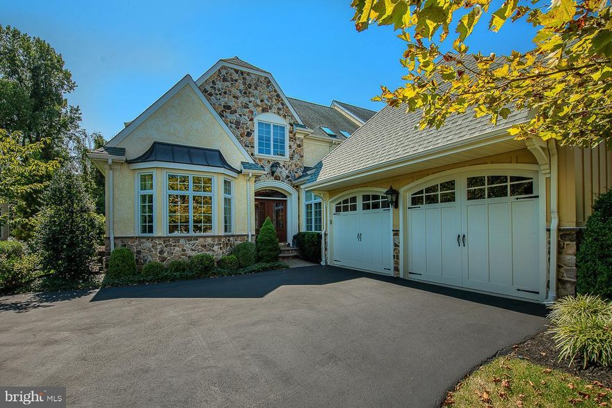 Move right into this gorgeous Treymore model home in the maintenance-free community of  Haverford Reserve. Situated within 120 acres of woodland preserve,  this 3 BR, 3 Full Baths, 2 Half Baths has over 3,840 sq ft . The open floor plan is perfect for today's living with a large Great Room, First Floor Master Bedroom, Deck backing to woods and a Finished Lower Level with over 1500 sq ft. Beautifully appointed, this home has an exceptional level of quality and craftmanship including; LED lighting throughout, 9' ceilings, solid-core doors and rounded/curved corners, custom landscaping, generator and designer decorating. Welcome your guests into the two-story Foyer with on-site oak hardwood flooring and a curved staircase. To the left is the formal Dining Room with a bay window, a Murano Venetian glass chandelier, custom curtains and double crown molding.  From there, enter the gourmet Kitchen and eat-in Breakfast Room with a granite island, Viking gas cooktop and double oven, Asko dishwasher and tile backsplash.  The  Great Room has 15' vaulted ceilings, gas fireplace, double French doors leading to the private deck, built-in speakers and cabinet. The spacious Master Bedroom Suite is conveniently located on the First Floor with a large walk-in closet with built-in dressers, linen closet and a luxurious Master Bath with granite counter tops, soaking tub, large walk-in shower with built-in seat and private water closet. The First Floor is completed with a private Study with built-ins, Laundry Room with upgraded granite counter top and cabinets and a Powder Room.  Head upstairs,  where guests and family will enjoy the private suite with Bedroom, Sitting Room and an ensuite Bath with a walk-in closet and Bath with granite counter and tub.  The additional Bedroom has an ensuite Bath with upgraded marble counter top and stall shower.  There is an additional room which can be used as an extra Office or a Craft Room. Finally, there is a finished open area  - perfect for a quiet place to read or watch a movie. The walk-out Lower Level features a large Recreation Room, an additional Bedroom/Office,  Powder Room and two storage rooms. Don't miss this opportunity to own this beautiful home! Conveniently located to Center City Philadelphia and all the amenities that the Main Line has to offer.