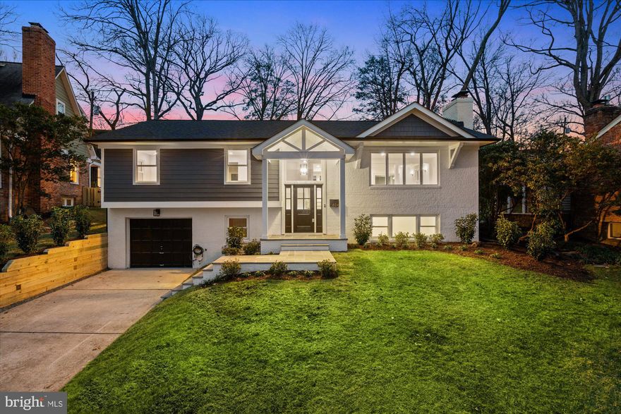 Fabulous  transformation in highly desirable Beverly Neighborhood!  Major improvements  with todays lifestyle in mind.  Beautifully reimagined Kitchen filled with sun light and ALL NEW appliances.  Including 6 burner Range, Dishwasher,  Single Wall Oven  with Convection Microwave Oven and Refrigerator.  Oversized quartz  island with an abundances of storage plus a food pantry will bring out the Top Chef in you. The Dining Room offers wall sconces and a  custom built-in cabinet that doubles as a perfect holiday serving station. Just off the Dining Room may be your new favorite area of the home. Beautifully crafted  HEATED Screened  Porch with  vaulted ceiling! Finished with rich flagstone floors and patio.                        The stone " most clever"  wall provides additional outdoor seating. Just imagine the enjoyment and memories for years to come. The  Upper level Family Room includes a wood burning fireplace, more  bookcase storage and a wall of windows. Newly refinished hardwood floors throughout the main level gives the home an upscale classic  look and feel   Down the hall you will discover three well proportioned  bedrooms with recessed lighting and custom closet  built-ins in the Owners suite.  In addition, two updated bathrooms have been completed for your enjoyment. The lower level offers a modern day family room. Complete with an electric fireplace and additional storage throughout. You will also discover the fourth bedroom along with an additional 3rd bathroom. In addition this home comes complete with a laundry room including a  front load washer and dryer plus a utility sink with a butcher block folding area. The large Storage room with shelving  and additional full size Refrigerator will make this room most appreciated.  All easily assessable from the garage with its own electric car charger.  Lush landscaping has been added with an easy 1 minute walk  to Beverly Park aka The "Pit" .  Only one light to DC ! Easy access to Old Town and Del Ray !