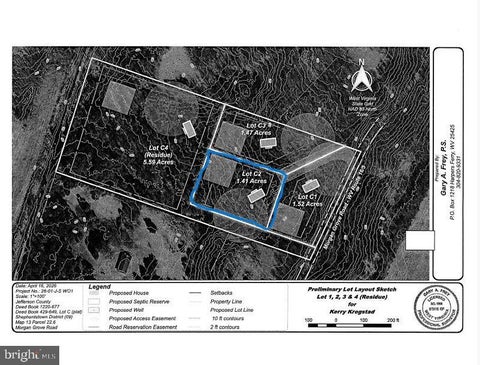 Vacant Land For Sale - C-2 Morgan Grove Road<br/> Jefferson County, SHEPHERDSTOWN, WV 25443