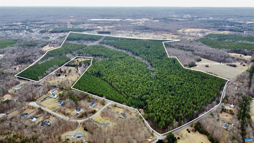 Come see this 246-acre property located in the historic Green Springs District near Zion Crossroads and adjacent to the Spring Creek community. This expansive tract offers a strong investment opportunity, whether for a long-term hold, family compound, or future home site. The property consists of 8 separate parcels. This gives a great opportunity for by right divisions with no covenant or easement restrictions.  It has major frontage along two roads. Approximately 1,600 ft along Columbia Rd and 1,900 ft on W Green Springs Rd. The property?s close proximity to I-64 provides easy access to the interstate, with Charlottesville less than 20 minutes away and Richmond approximately 45 minutes away.  There is significant timber value on the tract, offering the potential to recoup a substantial portion of the purchase price.   Note: County GIS currently reflects only two parcels.