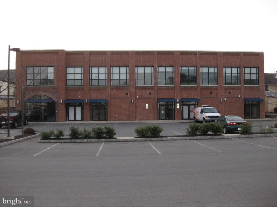 +/- 1,200 SF office space available on the 2nd floor with 4 private offices (each with plumbing access) and a bullpen area. Ideal for any professional, medical or business service office. Modern building, beautiful lobby, high ceilings, large windows, elevator, and common bathrooms. Parking lot with 50 off street spaces available. Located along the main corridor in Morrisville Borough, walking distance to shops and restaurants.  Minutes from Trenton, Route 1, I-95 and the PA Turnpike. Asking $2,300/month including utilities.. Call for more information
