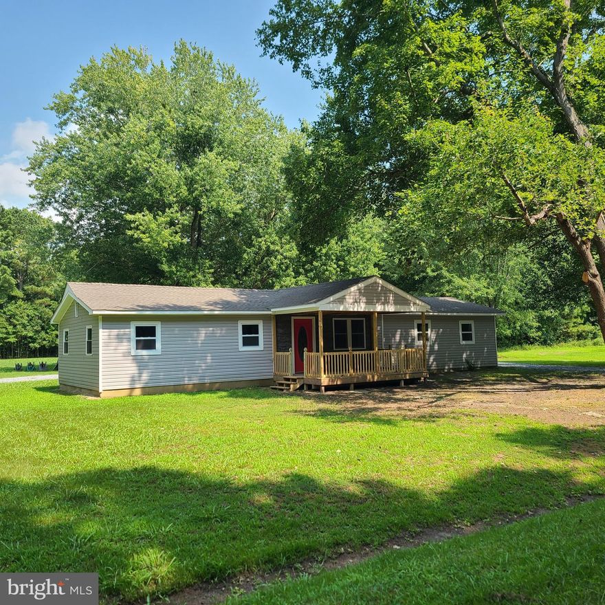 Completely renovated in 2024. 3 bedrooms 2 full baths. Large master bedroom 18x22, large master bath 8x12.
Large deck off master bedroom .New pellet stove that should heat most of the home situated on  a   1 acre lot .
Seller will pay $5,000 towards  closing cost.