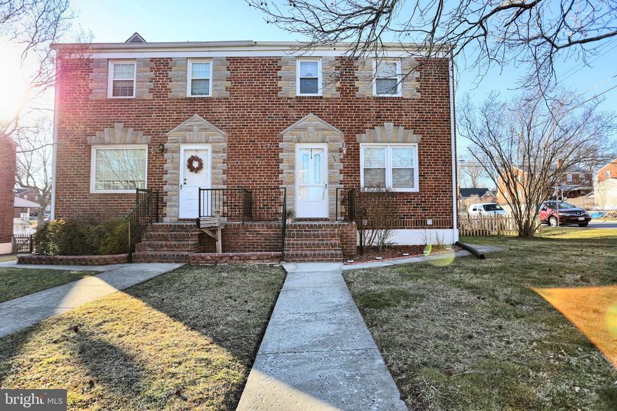 Welcome Home!  Beautiful 3BR/1.5BA semi-detached on oversized corner lot. Owners have loved this home and it shows!  Make sure to check out the pictures from spring and summer and even some beautiful snow shots.  Stunning hardwoods throughout first floor, stairs and second floor that were just refinished and they look beautiful.  3 good sized bedrooms upstairs plus the bathroom has been updated and includes a nice sized linen closet.  Lots of windows throughout the house allow in great light.  The lower level is multi-purpose with a large half bath that can easily accommodate a shower.  Plenty of storage on the lower level in addition to the floored attic space which is accessed from pull down stairs.  The main level dining room is quite large and the  sellers are leaving behind two storage pantries to compliment the cabinet space in the kitchen.   The covered back porch provides great privacy and the view out over the new deck and pool is so inviting and perfect for the upcoming warmer weather.   Outside storage is more than ample with space under the porch plus the shed. Upgrades include all new fence posts, swimming pool and deck (2019), waterproof kitchen floor (2021), cement blocks installed under the fire pit and trashcan areas plus the  wood plank wall in bedroom (2021).   And talk about peace of mind!  The sellers -  along with other neighbors - have replaced both the sewer and water lines from the main junction to the house.  Easy to schedule and tour.