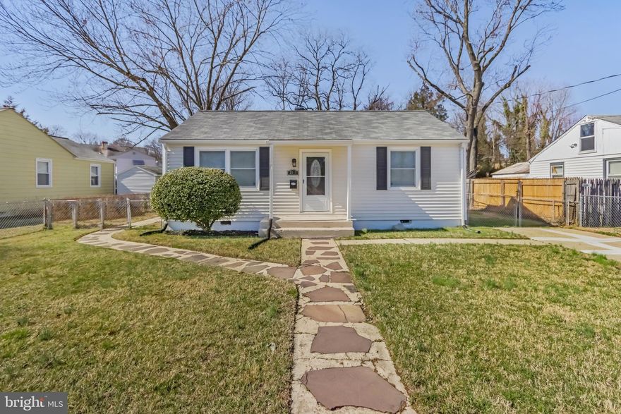 Welcome to effortless living in this charming detached rambler, nestled on a generous lot. This move-in ready gem boasts a fresh and inviting atmosphere with newly applied paint and brand-new carpeting throughout.

Inside, discover a comfortable layout featuring 2 bedrooms, 1 full bath, and a large living room perfect for both relaxation and entertaining. The covered patio extends your living space, providing a wonderful spot to enjoy the outdoors or entertain guests year-round.

Enjoy the convenience of a property in move-in condition, allowing you to settle in seamlessly. The prime location offers easy access to 495, making commuting a breeze. Additionally, shopping is just a stone's throw away, ensuring all your daily needs are within reach.

This rambler presents a perfect opportunity for those seeking a cozy and well-maintained home with proximity to major commuting routes and amenities. Don't miss out – schedule your viewing today and envision the relaxed lifestyle that awaits in this delightful residence.