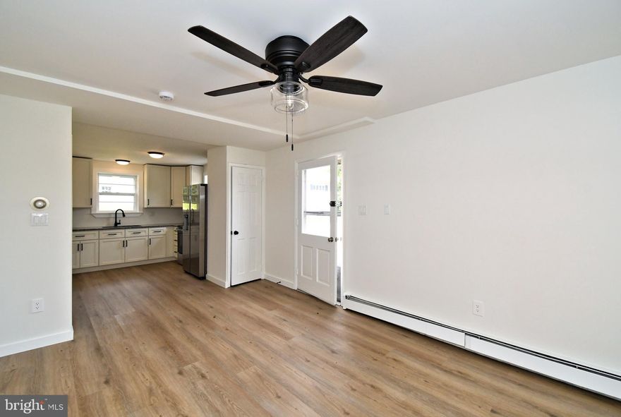 Charming 2-Bedroom Carriage House Rental – Renovated & Ready for First Tenant! 
Where modern convenience meets country charm, be the first to live in this beautifully renovated 2-bedroom, 1-bathroom apartment located on the main floor, set on a serene 2-acre private property in the heart of Bucks County. Nestled on a quiet, picturesque road where Plumstead and Buckingham meet, this inviting home is just minutes from the shops, dining, and charm of downtown Doylestown. 
Inside, you’ll find a thoughtfully updated space with fresh finishes throughout. The open layout includes two well-sized bedrooms, a full bathroom, and convenient access to shared laundry—featuring two brand-new washers and dryers—right on the main floor.
Enjoy the outdoors on your private patio, perfect for morning coffee or evening relaxation. The home shares a driveway with a small number of other tenants, ensuring a peaceful, community feel.
Available immediately. No smoking. Pets ok on a case-by-case basis. 1st, last, and 1-month security deposit due at lease signing.