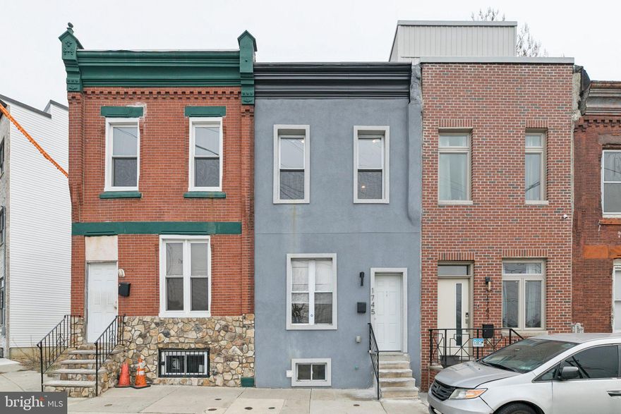 Welcome home to 1745 North Hollywood Street, a fully renovated 2-bedroom, 1.5-bath Brewerytown row home designed for modern city living with comfort and flexibility in mind.

Start your mornings in a bright, refreshed space where clean lines, warm finishes, and thoughtful updates create an easy flow for everyday life. The open main level is perfect for hosting friends, relaxing after a long day, or enjoying a quiet night in. The kitchen anchors the home with brand-new appliances, modern cabinetry, and a layout that makes cooking and entertaining effortless.

Upstairs, two comfortable bedrooms offer peaceful retreats, while a stylish full bath serves as a calming end-of-day escape. A conveniently placed powder room adds functionality for guests and everyday living.

Downstairs, the finished basement extends your lifestyle options—complete with a washer and dryer and a bonus room that easily adapts to your needs. Whether you’re welcoming overnight guests, working from home, creating a fitness space, or carving out a cozy media room, this flexible area makes the home work for you.

Set on a charming Brewerytown block, you’re just minutes from neighborhood favorites, green spaces, local dining, and easy access to Center City and surrounding areas. This is a home that supports the way you live—connected, comfortable, and effortlessly modern.

Fully renovated. Move-in ready. Designed for real life.
Come experience it for yourself.