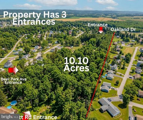 DENNETT RD, 10.10 ACRES TO OAKLAND DR OAKLAND MD 21550