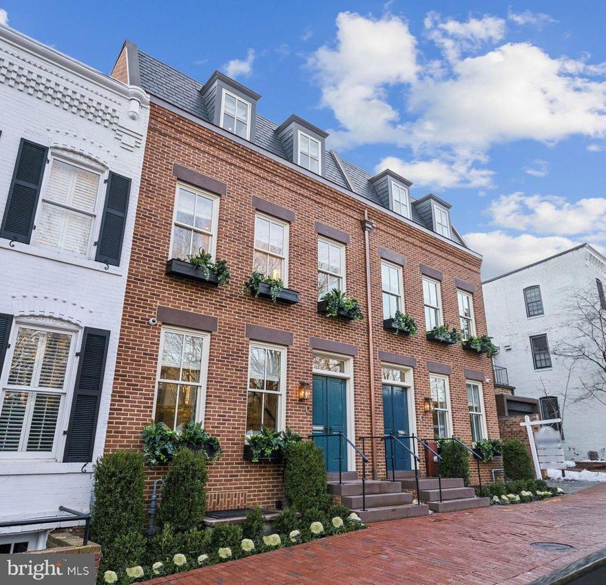 EXQUISITE ground-up new construction rowhome with parking on highly sought after block! Welcome to 3314 Volta Place where every inch of this magnificent residence has been built to perfection by Coba Properties in collaboration with Overmyer Architects and with bespoke interior design by M.S Vicas. This high-quality custom-built 4 Bedroom, 4.5 Bath home spans approximately 3,031 SQFT across 4 levels. Complete with tree top views, dedicated off street parking, and multiple outdoor patios for relaxation or entertaining, this residence is turnkey perfection with impeccable finishes and ultra-luxury details throughout. Primely situated in the heart of historic Georgetown only steps away from Volta Park, don’t miss this rare opportunity to own a ground-up new construction rowhome in one of the most coveted neighborhoods in the District!