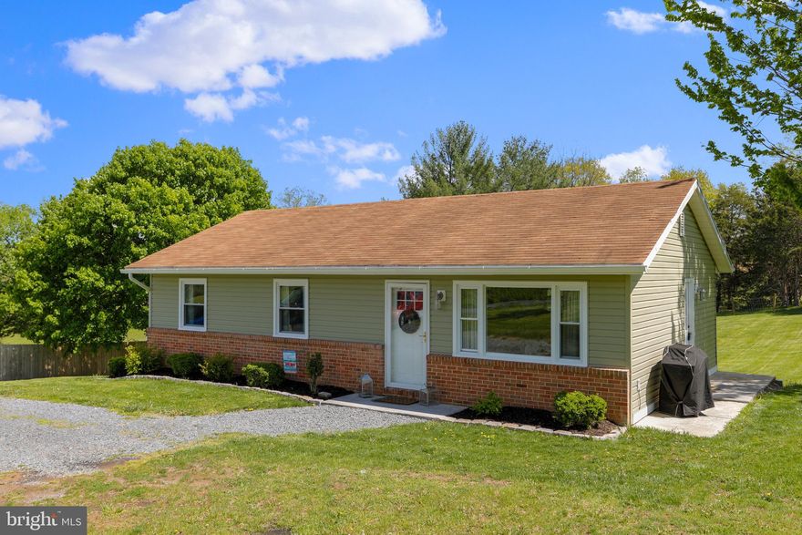 Ranch home just minutes to Woodstock.  Several upgrades including laminate floors in living room and kitchen as well as replacement windows.  Dishwasher, washer, dryer, and water heater are only a couple years old.  Finished basement offers a spacious family room and the third bedroom.  Nice .69 acre lot with underground dog fence already installed. Great for first time home buyer!