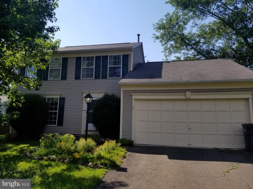 Great location- House needs some updates but new Kitchen opens to family room and dining room, formal living room, 3 BR, 2 BA,  N ewer hvac, nice side yard,  deck with awning,2 car garage.  Laundry on main level.  HOA