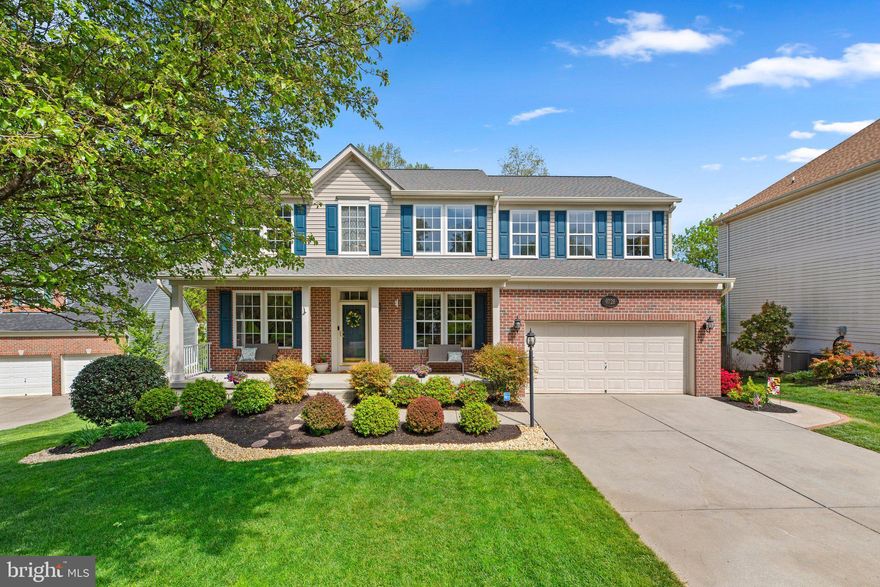 Situated at the end of a cul-de-sac backing to a conservation area is the perfect beginning for this fine colonial sited on a beautifully landscaped.35 acre homesite in sought-after Treyburn.   Boasting a covered front porch, over 4,016 sqft, and a 2-story foyer ushering you inside. Presenting gleaming hardwoods and large profile crown moldings, this home features a formal living room, a formal dining room accented by chair rail trim, a bedroom, and a family room with a trio of sun-drenching windows, surround sound, a breezy ceiling fan, and an ambient fireplace on the main level.  The cook’s kitchen boasts 42” wood cabinetry, Corian® counters, complementing tile backsplash, a pantry, recently installed stainless steel appliances (2023), recessed lights, a center island with a breakfast bar, and an open breakfast room with a walkout to the 22x12 deck with lighting and stairs that  lead to a patio and tree-lined yard. Owner's suite offers an architectural angled ceiling with drop fan, a huge customized walk-in closet, and a garden bath with a double vanity, a separate shower, and a soaking tub for two. Finished walk-out lower level features plenty of space for recreation and play, a bar, a bedroom, a full bath, a study or bonus room, plenty of storage, and a walkout to a patio and private backyard. Exterior amenities include a 2-car garage with additional driveway parking, a rear deck for outdoor entertaining, a concrete patio, lush landscaping, storage room under the main level bedroom and is a great location close to shopping, easy access commuter routes, parks, and more. Upgrades include Roof-2019, HVAC 2019 Water heater-2014 and carpet and fresh paint in basement-2023.  REVISED OFFER DEADLINE SUNDAY, April 23 at 1:00 PM.  Seller reserves the right to accept an offer before the deadline.