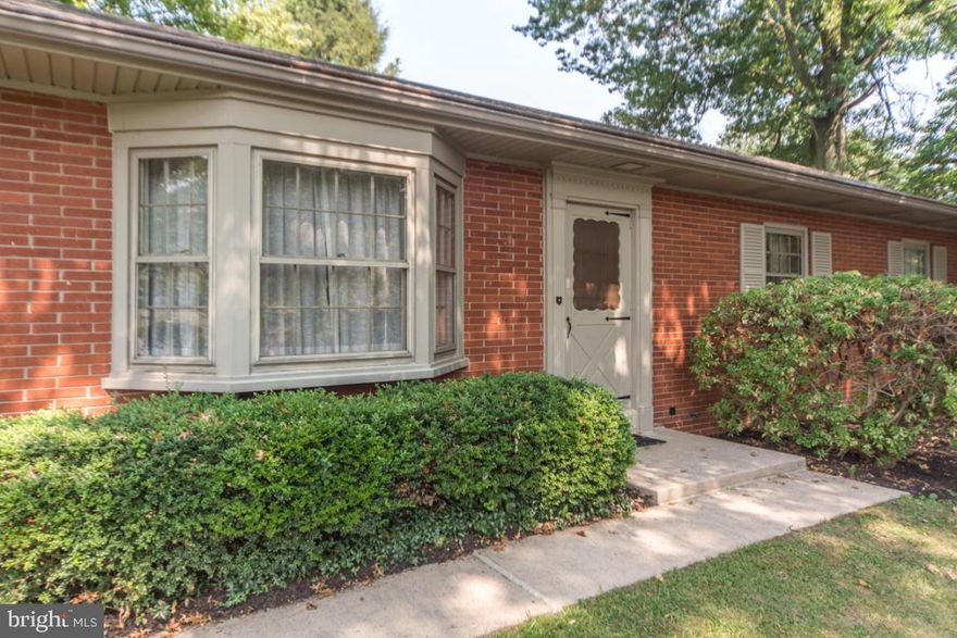 Wonderful brick ranch home in peaceful neighborhood just blocks from Conestoga Country Club.  This wonderful home boasts a 5 year old, 35 year roof, new electric box, hardwood floors, 2 fireplaces, a family room w/ a bar and fireplace, gas heat and cooking, an enclosed flagstone porch, leaf guards, insulated garage door, and mature trees.  This private location is convenient to everything and priced to sell.