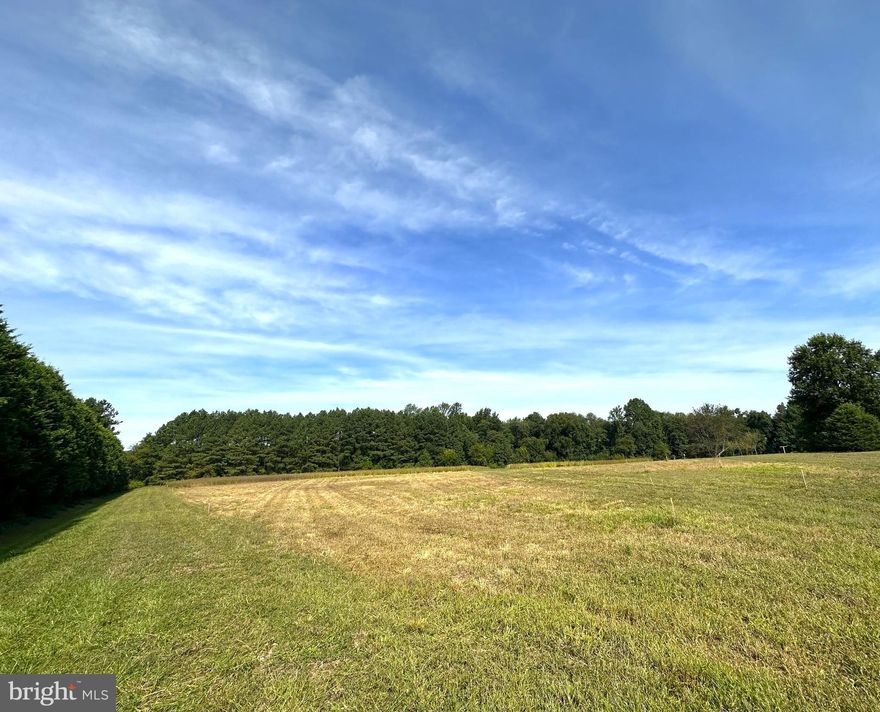Looking for a beautiful country lot to build your dream home? Here it is!!  6.5 acres in a cul-de-sac, approx 5 cleared acres and 1.5 wooded with stream, level lot, no restrictions, horses welcome...Perc'd approved for 4 bedrooms....Live the life you love - lots of room to roam, sound of silence, road less traveled, tons of wildlife  and fresh country air....