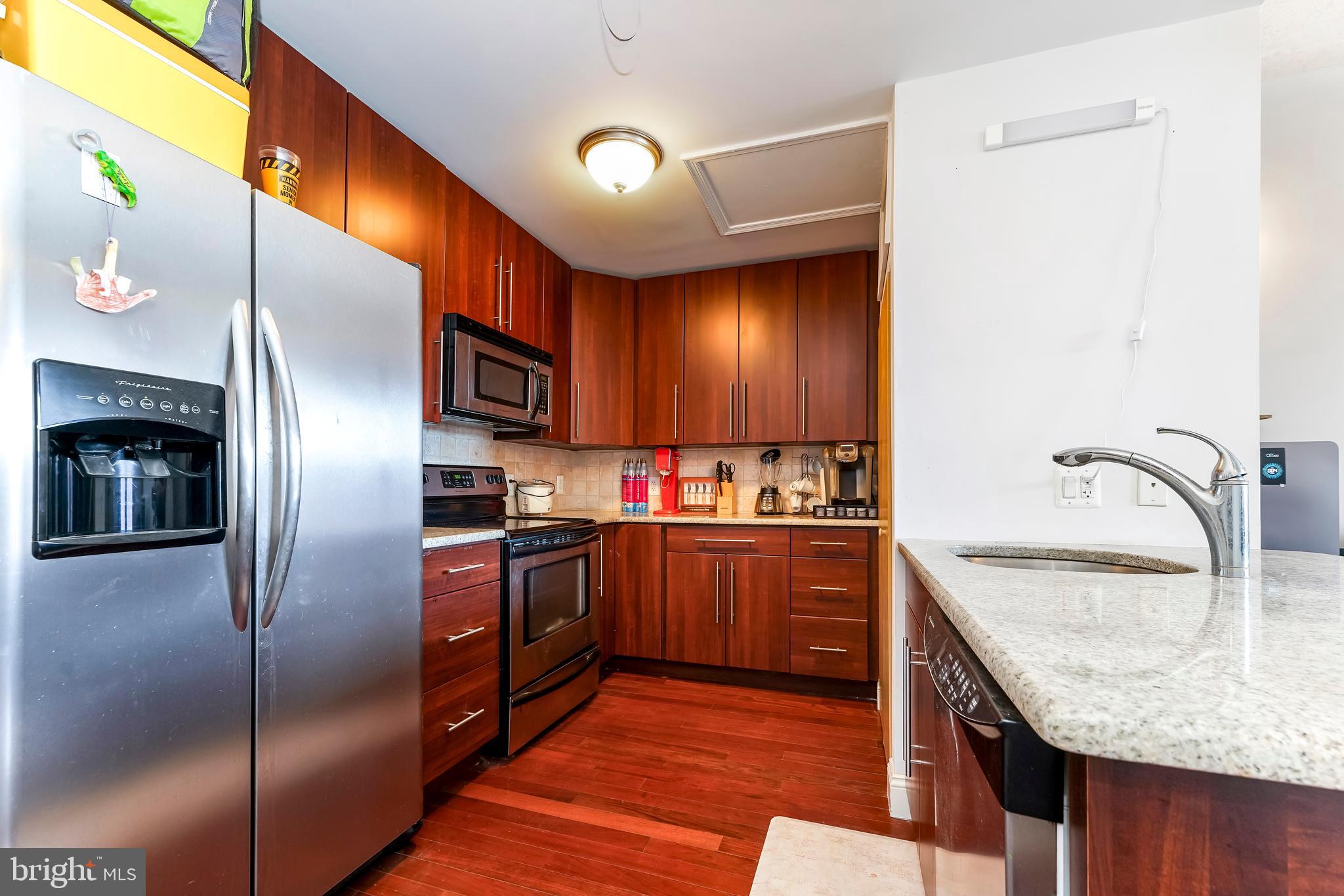 Welcome to a rare gem at The Marine Club! This bright and sunny one-bedroom condo comes with the added luxury of a coveted one-car covered secure GARAGE parking spot with an ADDITIONAL SPACE that perfectly fits a motorcycle, perfectly located next to the building entrance. Whether you're an investor or an owner-occupant, this appealing condo offers a desirable blend of convenience and comfort.
Step inside to discover high ceilings, soaring windows that flood the space with natural light, and hardwood flooring that adds a touch of elegance to every room. The well-appointed unit boasts abundant storage, an in-unit washer/dryer, a marble shower, a granite kitchen countertop with modern appliances including a built-in microwave and garbage disposal.
As a resident of The Marine Club, you'll enjoy exclusive access to a spacious fitness center, a 24/7 front desk concierge, a delightful outdoor courtyard with a relaxing koi pond and a designated pet area. Plus, the prime location puts you just steps away from Sprouts, Target, and an array of shops, while the vibrant Italian Market, renowned restaurants, and stores are all within easy reach.
With the Broad St. subway line right at your doorstep, and the convenience of being near Center City, this is urban living at its finest. Don't miss this opportunity to experience the best of city living at The Marine Club!