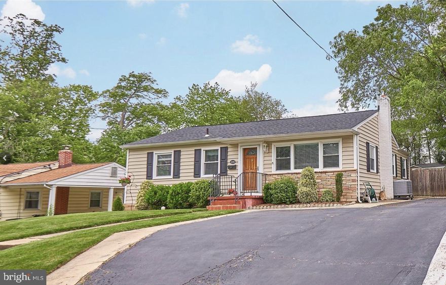 Prime Town of Vienna location. Well-maintained 3-bedroom, 2-bath single-family home offering move-in ready convenience with major system updates completed within the past 8–10 years, including roof, siding, windows, HVAC, and water heater.

The fully finished lower level features walk-up access and a thoughtfully designed wet bar, creating flexible space for entertaining, guests, or everyday living.

Outdoor living is a standout. Patio with ambient lighting overlooks a fully fenced yard with mature landscaping and a well-kept lawn, ideal for gatherings or quiet evenings at home.

Elevated lot position adds presence and curb appeal. Wide driveway with dedicated parking pad.

Unbeatable access to everything Vienna has to offer. Walk to the Farmers Market, Whole Foods, local shops, dining, and year-round town events. Easy access to the W&OD Trail. Metro is approximately a 30-minute walk along mostly flat sidewalks.

Located within the Madison High School pyramid.