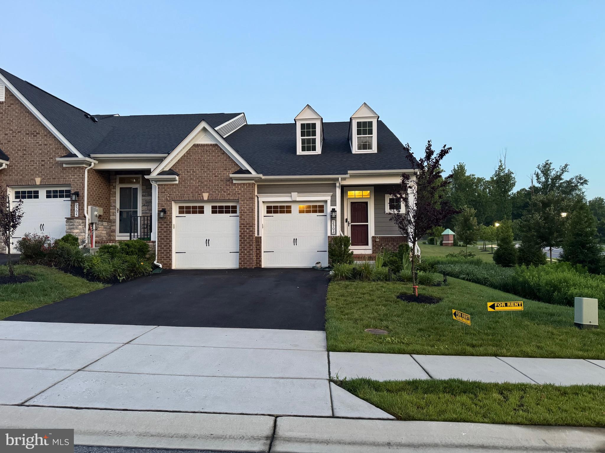 Welcome to this exquisite 3 bed, 3.5 bath end-of-group villa, built in 2020 and located in the prestigious Park View at Turf Valley golf course community. Perfectly situated on a premium homesite with golf views, this brick and Hardiplank home offers a luxurious lifestyle in a beautifully landscaped setting.
Step inside to discover a bright and open main level a spacious foyer, and elegant finishes throughout. The heart of the home is the gourmet kitchen, equipped with quartz countertops, a stylish tile backsplash, designer pendant lighting, a large island breakfast bar, 42” white cabinetry, and high-end stainless-steel appliances including a 5-burner cooktop.
Adjacent to the kitchen is an inviting dining area and a great room with a coffered ceiling, with covered porch – perfect for entertaining or relaxing in nature.
The main-level owner’s suite offers a tranquil retreat with a drop tray ceiling, sitting area with bright windows, an expansive walk-in closet, and a spa-like en-suite bath complete with a dual vanity and custom frameless shower with rainfall showerhead.
Upstairs, enjoy a spacious loft ideal for a family room, office, or media area, along with two generous bedrooms with walk-in closets, a full bath, laundry room with Washer and Dryer and a custom Walkin closet
The finished walkout lower level adds exceptional living space with a large recreation room, Spa inspired bathroom with relaxing 72-in Acrylic Whirlpool and Air with Inline Heater Bathtub Tub, and additional flex space for entertaining, hobbies, or guests.
Tenant is required to follow all HOA rules and guidelines.