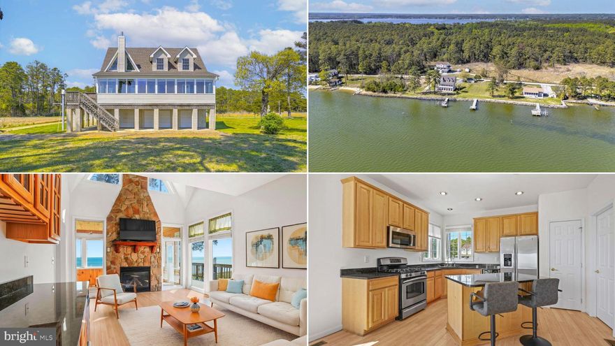 Experience waterfront living at its best with this beautifully maintained 2-bedroom, 2.5-bath home with a loft, perfectly positioned along the Potomac River just minutes from historic Leonardtown. Whether you’re looking for a full-time residence or a relaxing getaway, this property delivers the ideal blend of comfort, functionality, and breathtaking views.  Designed for those who truly enjoy life on the water, the home features a private pier equipped with a boat lift and fish cleaning station—perfect for boating, fishing, crabbing, or simply enjoying peaceful days on the river.  Inside, you’re welcomed by a bright and open layout filled with natural light. The spacious sunroom showcases sweeping water views and creates the perfect space to unwind, entertain, or take in unforgettable sunsets year-round. The open-concept living, kitchen, and dining areas flow seamlessly, making everyday living and hosting effortless.  The versatile loft offers additional space that can easily serve as a guest area, home office, or cozy retreat. Two well-sized bedrooms provide comfort and privacy, while the 2.5 bathrooms add convenience for both everyday living and visitors.  An oversized 3-car garage ensures plenty of room for vehicles, storage, and all your water and outdoor gear.  Located in a peaceful waterfront setting yet just a short drive to Leonardtown’s shops, restaurants, and local attractions, this home offers the best of both worlds—privacy and accessibility.  Enjoy quiet mornings by the water, days spent out on the river, and evenings watching the sun set over the Potomac. This is your opportunity to own a true slice of waterfront living in Southern Maryland.
