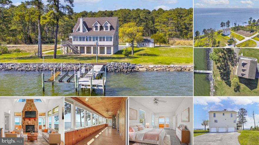 Experience waterfront living at its best with this beautifully maintained 2-bedroom, 2.5-bath home with a loft, perfectly positioned along the Potomac River just minutes from historic Leonardtown. Whether you’re looking for a full-time residence or a relaxing getaway, this property delivers the ideal blend of comfort, functionality, and breathtaking views.  Designed for those who truly enjoy life on the water, the home features a private pier equipped with a boat lift and fish cleaning station—perfect for boating, fishing, crabbing, or simply enjoying peaceful days on the river.  Inside, you’re welcomed by a bright and open layout filled with natural light. The spacious sunroom showcases sweeping water views and creates the perfect space to unwind, entertain, or take in unforgettable sunsets year-round. The open-concept living, kitchen, and dining areas flow seamlessly, making everyday living and hosting effortless.  The versatile loft offers additional space that can easily serve as a guest area, home office, or cozy retreat. Two well-sized bedrooms provide comfort and privacy, while the 2.5 bathrooms add convenience for both everyday living and visitors.  An oversized 3-car garage ensures plenty of room for vehicles, storage, and all your water and outdoor gear.  Located in a peaceful waterfront setting yet just a short drive to Leonardtown’s shops, restaurants, and local attractions, this home offers the best of both worlds—privacy and accessibility.  Enjoy quiet mornings by the water, days spent out on the river, and evenings watching the sun set over the Potomac. This is your opportunity to own a true slice of waterfront living in Southern Maryland.