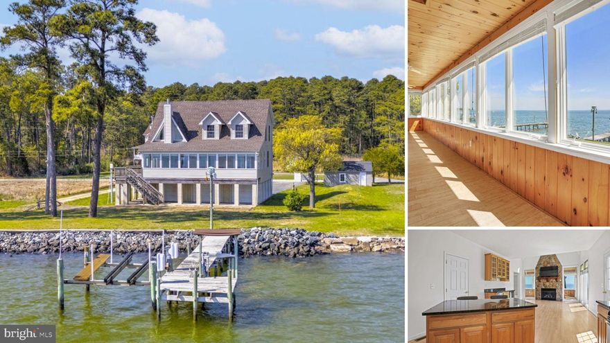 Experience waterfront living at its best with this beautifully maintained 2-bedroom, 2.5-bath home with a loft, perfectly positioned along the Potomac River just minutes from historic Leonardtown. Whether you’re looking for a full-time residence or a relaxing getaway, this property delivers the ideal blend of comfort, functionality, and breathtaking views.  Designed for those who truly enjoy life on the water, the home features a private pier equipped with a boat lift and fish cleaning station—perfect for boating, fishing, crabbing, or simply enjoying peaceful days on the river.  Inside, you’re welcomed by a bright and open layout filled with natural light. The spacious sunroom showcases sweeping water views and creates the perfect space to unwind, entertain, or take in unforgettable sunsets year-round. The open-concept living, kitchen, and dining areas flow seamlessly, making everyday living and hosting effortless.  The versatile loft offers additional space that can easily serve as a guest area, home office, or cozy retreat. Two well-sized bedrooms provide comfort and privacy, while the 2.5 bathrooms add convenience for both everyday living and visitors.  An oversized 3-car garage ensures plenty of room for vehicles, storage, and all your water and outdoor gear.  Located in a peaceful waterfront setting yet just a short drive to Leonardtown’s shops, restaurants, and local attractions, this home offers the best of both worlds—privacy and accessibility.  Enjoy quiet mornings by the water, days spent out on the river, and evenings watching the sun set over the Potomac. This is your opportunity to own a true slice of waterfront living in Southern Maryland.