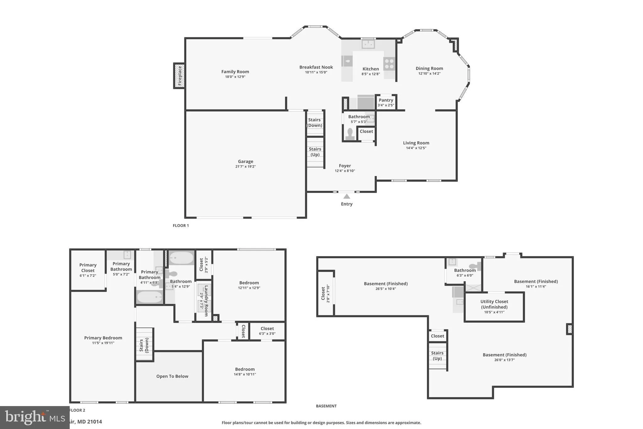 Bel Air, Maryland 21014, United States, 3 Bedrooms Bedrooms, ,4 BathroomsBathrooms,Residential,Active,213528