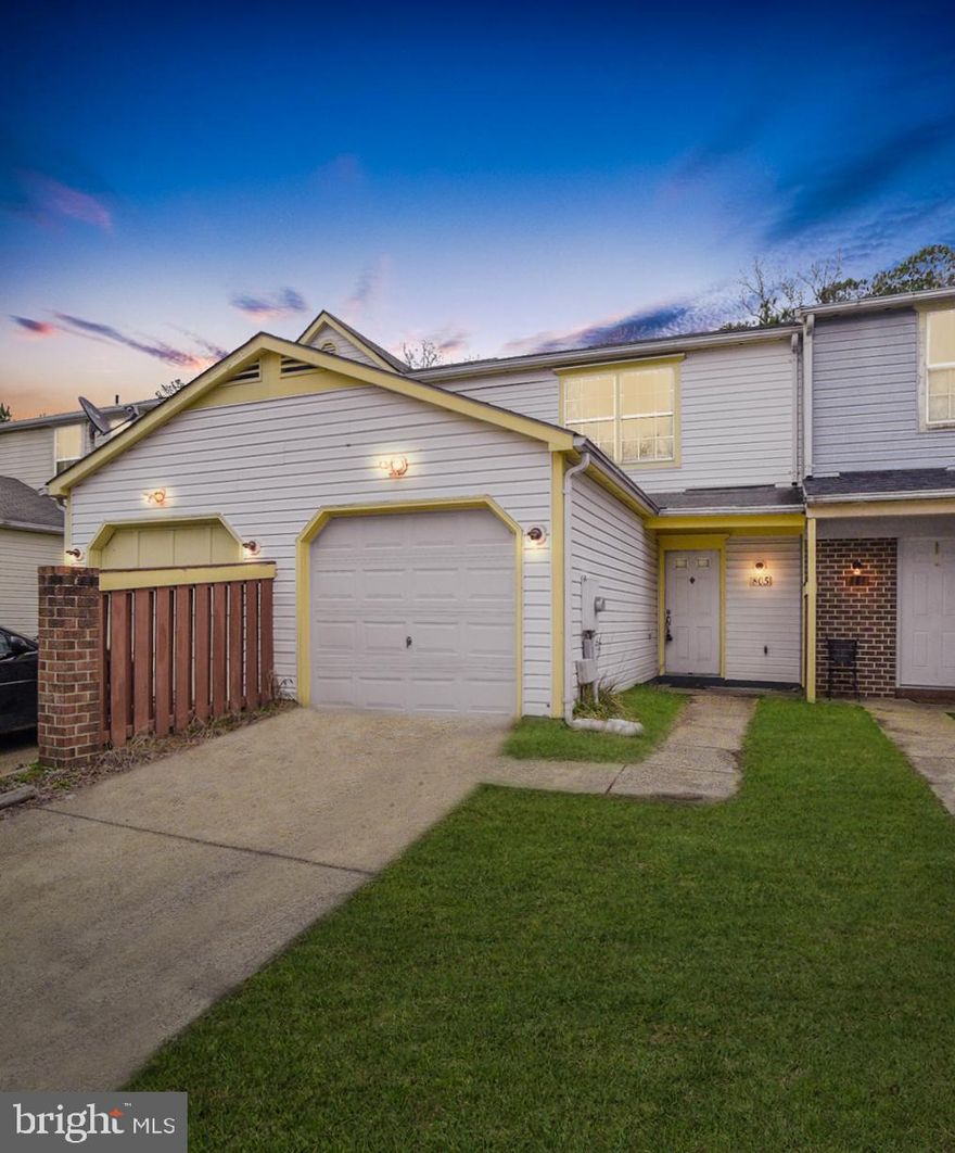 Freshly updated 2 bed 1.5 bath home in Lexington Park.  Minutes from Patuxent River Naval Air Station.  This home features an attached 1 car garage and fenced in back yard.  HOA includes trash, common ground maintenance, and snow removal.